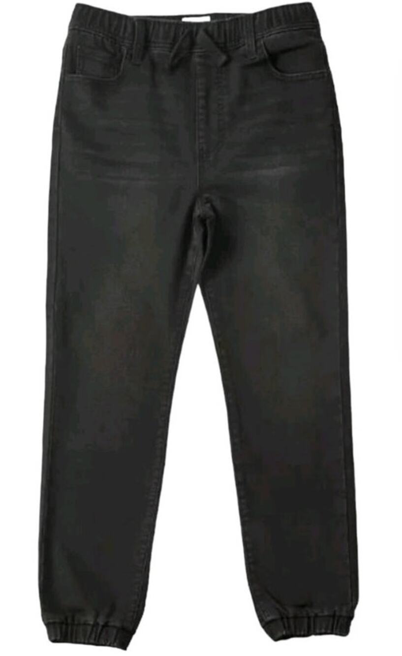 TODDLER BLACK WASH SOFT DENIM JOGGERS SIZE 2T by EPIC THREADS are NEW WITH TAG
